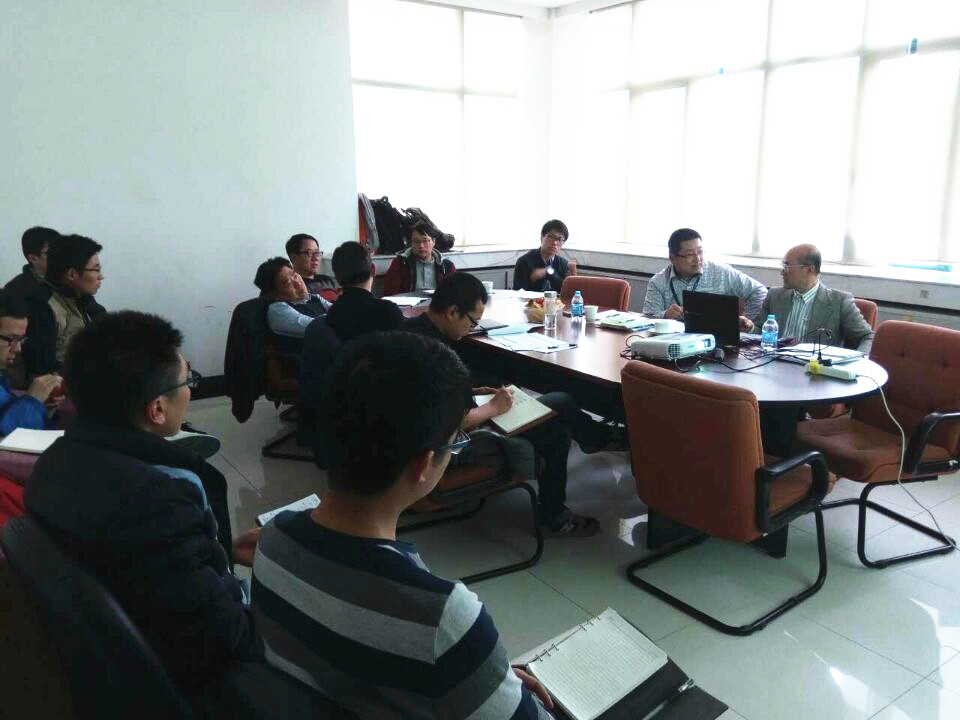 Professor Sakai Visit “Fine-Blend”